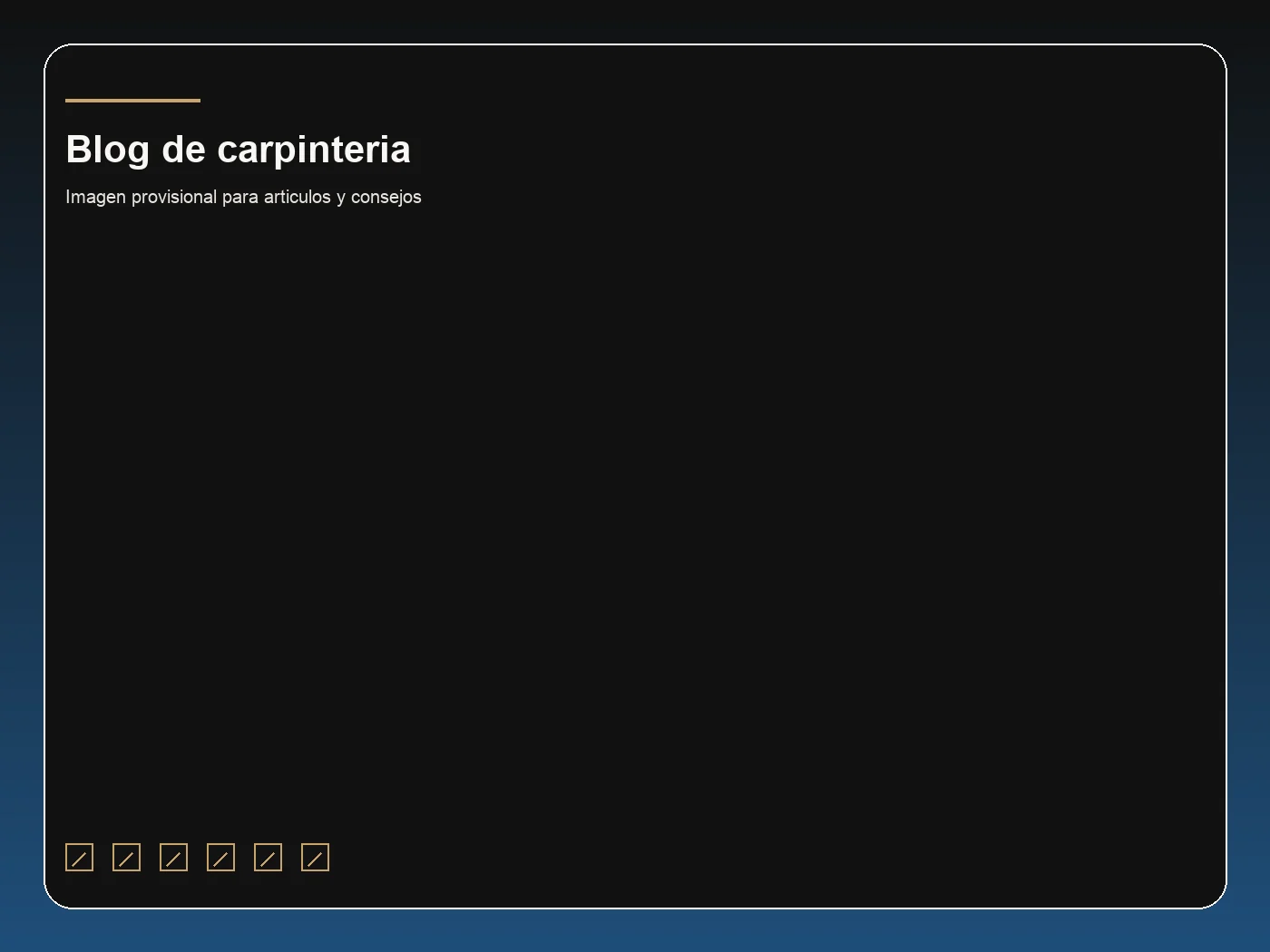 Trabajo de carpintería de Carmelo Carpintería en Gran Canaria